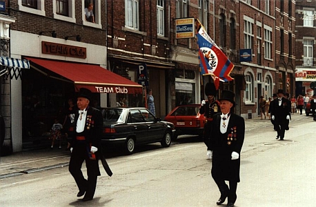 Les officiers des Francs Arquebusiers